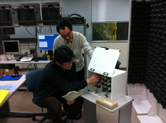 Mr. Amanai, Training Instructor at the Tsukuba Space Center