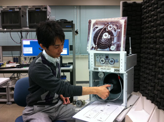 Mr. Kano, Training Instructor at the Tsukuba Space Center