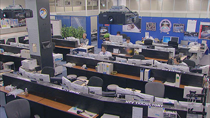 HTV Mission Control Room