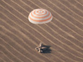 画像：ソユーズ宇宙船の着陸