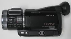 HVR-A1J is used for the COTS HDTV-EF