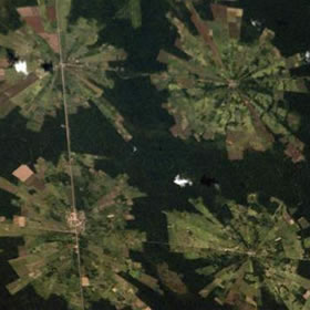 Deforestation of Santa Cruz (Bolivia)