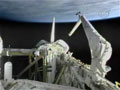 サムネイル：15A（STS-119）飛行2日目ハイライト（機体の熱防護システムの検査）