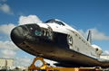 OPFからVABへ移動するエンデバー号（STS-113）
