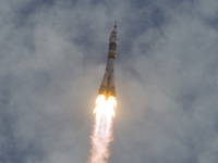 星出宇宙飛行士らが搭乗する31Sの打上げ（出典：JAXA/NASA/Carla Cioffi）