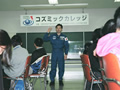 Astronaut Hoshide (at Hiroshima)