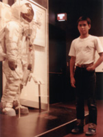 1983年、米国スミソニアン博物館にて（出典：JAXA）