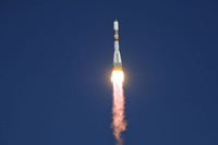 写真：ソユーズロケットの打上げイメージ
