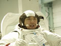 Astronaut Furukawa in EVA training