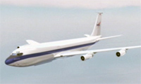 画像：「航空機によるパラボリックフライトイメージ」の動画へ。