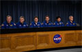 STS-123クルー記者会見の様子