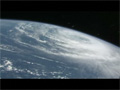 古川宇宙飛行士が撮影した台風12号