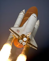 アトランティス号の打上げ（STS-45）