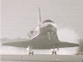 エンデバー号の着陸（STS-99）