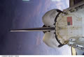 軌道上で撮影されたスペースシャトル（STS-102(5A.1)）