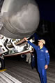スペースシャトルの機首RCCパネル（STS-109：コロンビア号の着陸後）