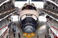 OPFでの整備が完了したアトランティス号（STS-114）