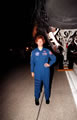 スペースシャトルの前脚（STS-93：コロンビア号の着陸後）