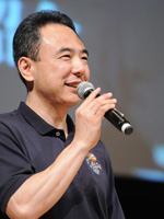 ミッション報告会での古川宇宙飛行士（1月16日東京）（出典：JAXA）